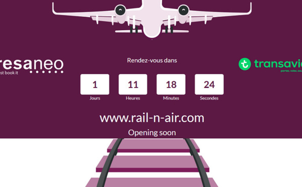 Train : Resaneo et Transavia lancent Rail-n-air.com