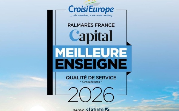 CroisiEurope distinguée par le magazine Capital