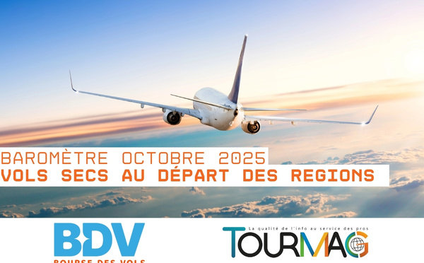 Vols secs octobre : toutes les tendances au départ de Paris et province