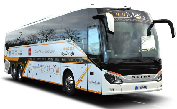 Le président du groupe Le Vacon prend le volant du TourMaG&amp;Co Roadshow