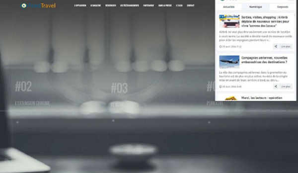 Navigateur : FeedTravel disponible via une extension sur Chrome