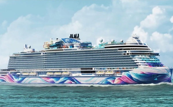 Norwegian Aura : NCL dévoile son plus grand navire jamais construit