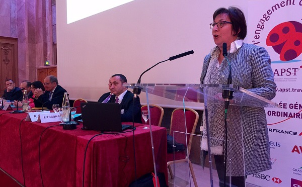 Live AG APST : Martine Pinville salue la capacité de la profession "à engager une réflexion sur sa modernisation"