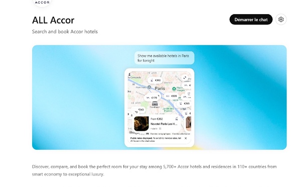 Après Booking et Expedia : Accor s’invite sur ChatGPT