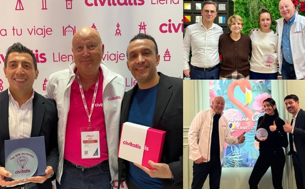 Civitatis lance ses premières récompenses pros