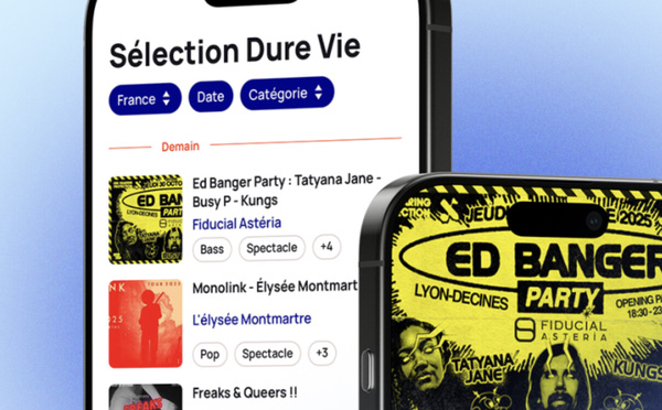Durevie lance la première application qui géolocalise tous les événements culturels en Europe