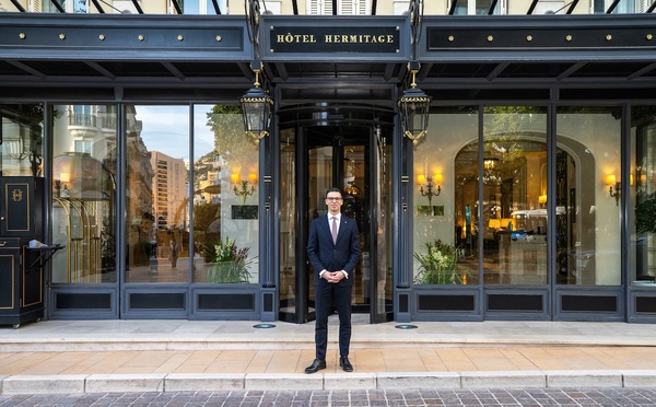 Guillaume Ranvier nommé directeur général de l’Hôtel Hermitage Monte-Carlo