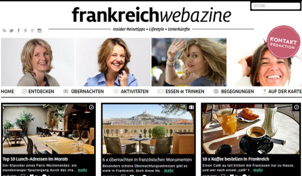 Frankreich Webazine : la plateforme de promotion de la France en Allemagne est en ligne