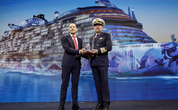 Norwegian Cruise Line prend livraison du Norwegian Luna