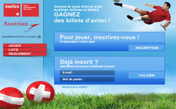 Austrian Airlines et Swiss font gagner des billets d'avion aux agents de voyages