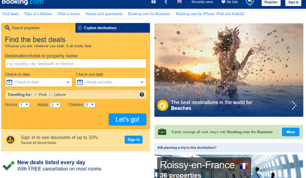 Booking.com : le fisc notifie un redressement de 356 M€ d'impôts à la plateforme