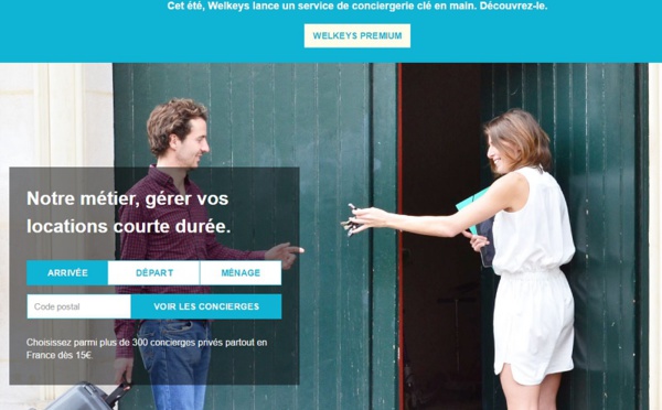 Collaboratif  : le service de conciergerie Welkeys lève 200 000 euros