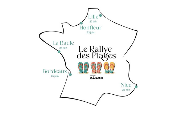 Kuoni lance son Rallye des Plages 2026 "au fil de l’eau"