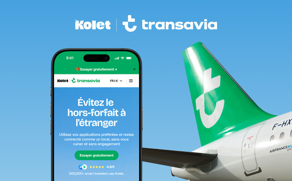 Transavia France offre des données mobiles à l’étranger à ses clients