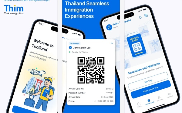 Thaïlande : que sait-on de THIM, la nouvelle appli pour les voyageurs annoncée pour octobre 2026 ?
