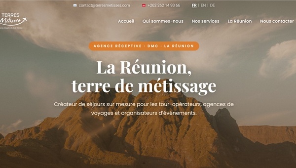 La Réunion : Terres Métisses dévoile son nouveau site internet