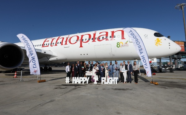 Ethiopian Airlines ouvre une nouvelle liaison entre Lyon et Addis-Abeba via Genève