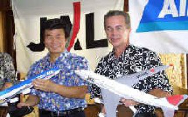 Code share Air Tahiti Nui et Japan Airlines