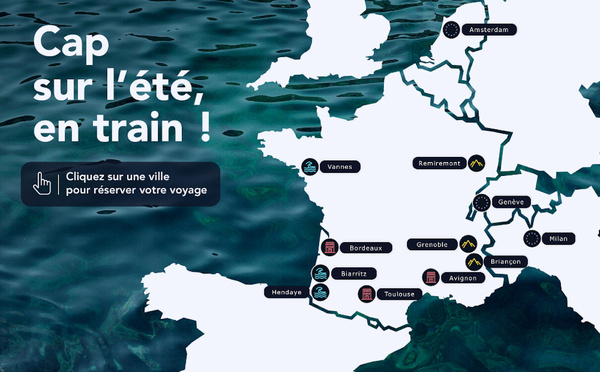 SNCF Connect lance une carte interactive pour trouver une escapade de dernière minute