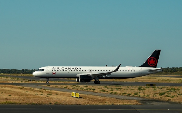 Air Canada déploie son Airbus A321XLR sur la ligne Nantes - Montréal