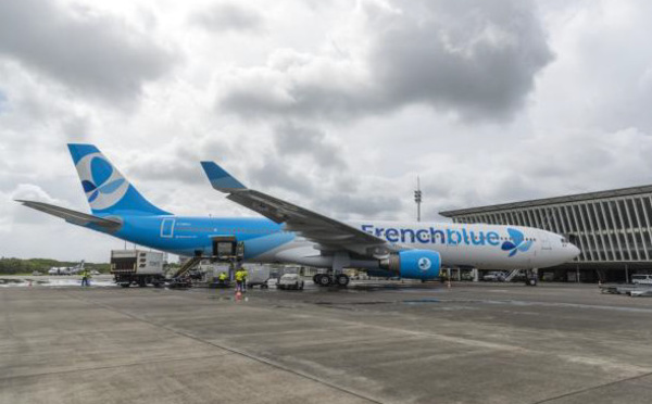 Guadeloupe : 1ère escale de l’A330-300 de French Blue
