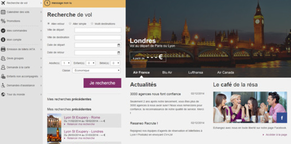 NDC : Resaneo branche le Groupe Lufthansa en direct connect