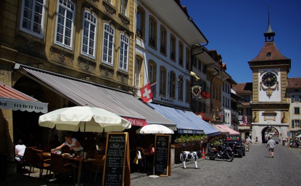 Tour de France - Murten, une ville médiévale et bilingue à la fois