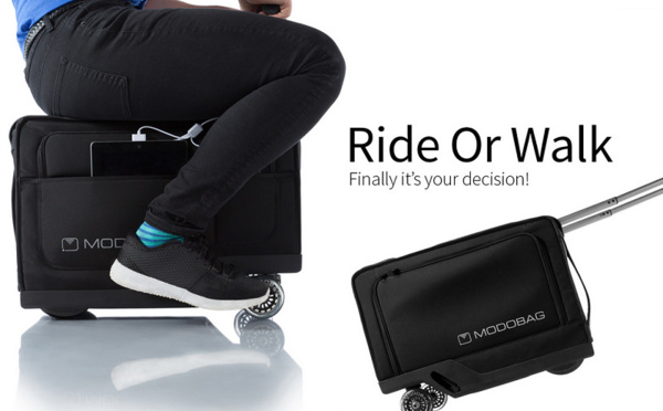 Modobag : la valise... motorisée ! (Vidéo)