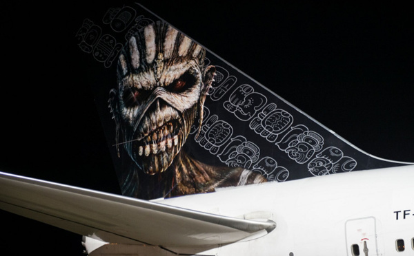 Air Charter Service part en tournée avec Iron Maiden !