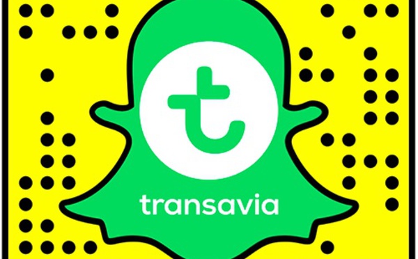 Transavia ouvre un compte sur Snapchat 