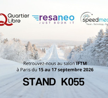 IFTM : Quartier Libre, Resaneo et SpeedMedia sur le stand K055