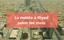 Riyad : météo mois par mois