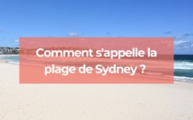 Comment s'appelle la plage de Sydney ?