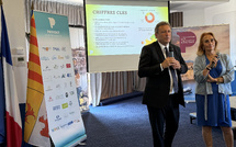 François de Canson, président du CRT PACA et Danielle Milon, présidente de Provence Tourisme, réunis pour célébrer les 10 ans du Contrat de Destination Provence - Photo : RS