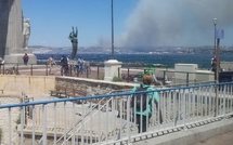 Incendie : l'aéroport de Marseille - Provence fermé - Photo RT