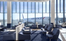 Salon aéroport de Chicago : Air France Business Lounge in Chicago, USA ©Air France