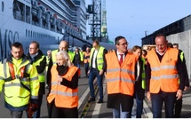 La cérémonie s'est tenue en présence d'Edouard Philippe, maire du Havre @MSC