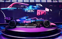 Alpine (F1) dévoile sa livrée 2026 à bord du MSC World Europa