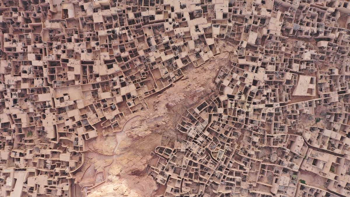 AlUla Old Town from above