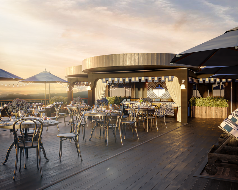 Sur le Pont Soleil, un élégant salon 
