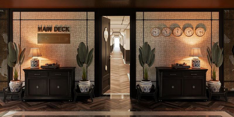 Une décoration très raffinée