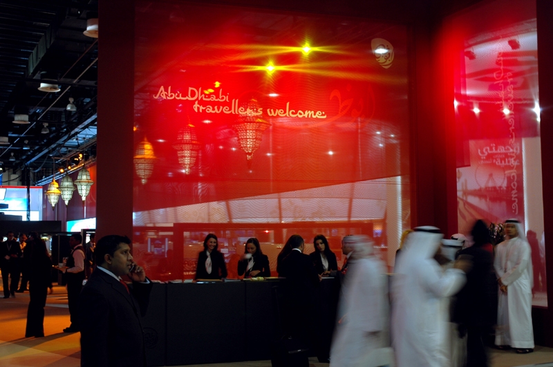 Le Stand d'Abu Dhabi